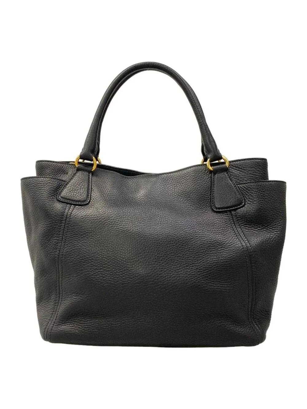 Prada Tote Black Leather